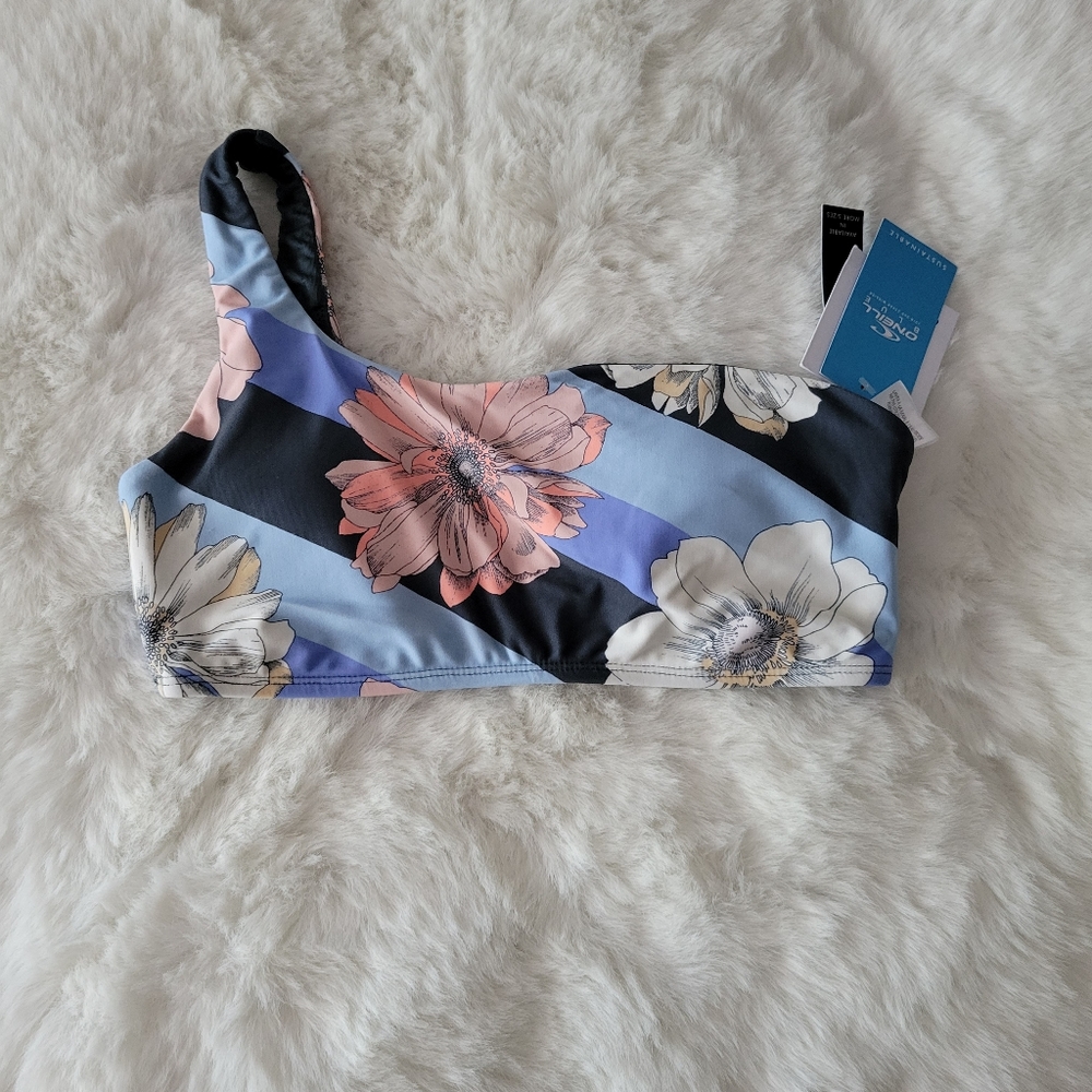 🐳O'NEILL BRAND NEW ONE SHOULDER BIKINI TOP SIZE S - Picture 6 of 9